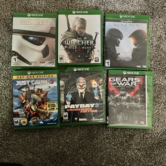 Xbox one games opened never played though - Picture 1 of 4